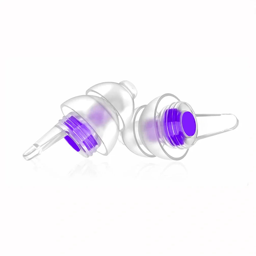 High Fidelity Concert Earplugs - Reusable Hypoallergenic Hearing Protection for Musicians & Events
