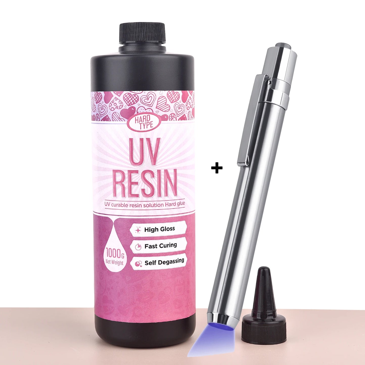 UV Epoxy Resin Glue - High Transparency Fast Drying Jewelry Making DIY Craft Adhesive 20g/50g/100g
