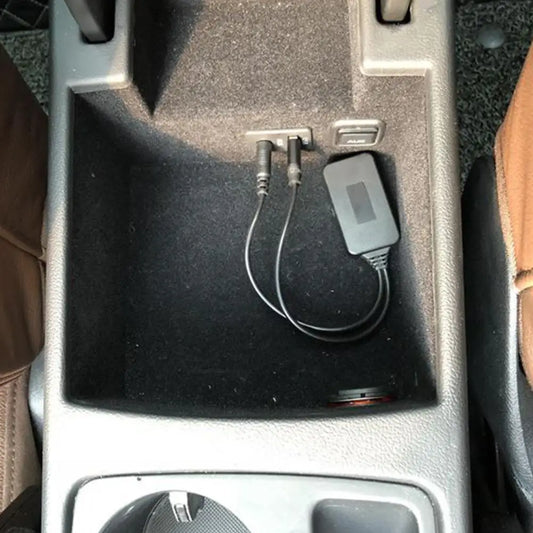 BMW E90 E91 E92 Bluetooth AUX Adapter - Car Audio Cable & Cigarette Lighter Charger Accessory