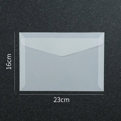 50 Pcs Blank Translucent Envelopes – for Invitations, Postcards, Gift Boxes, Wedding & Business Letters