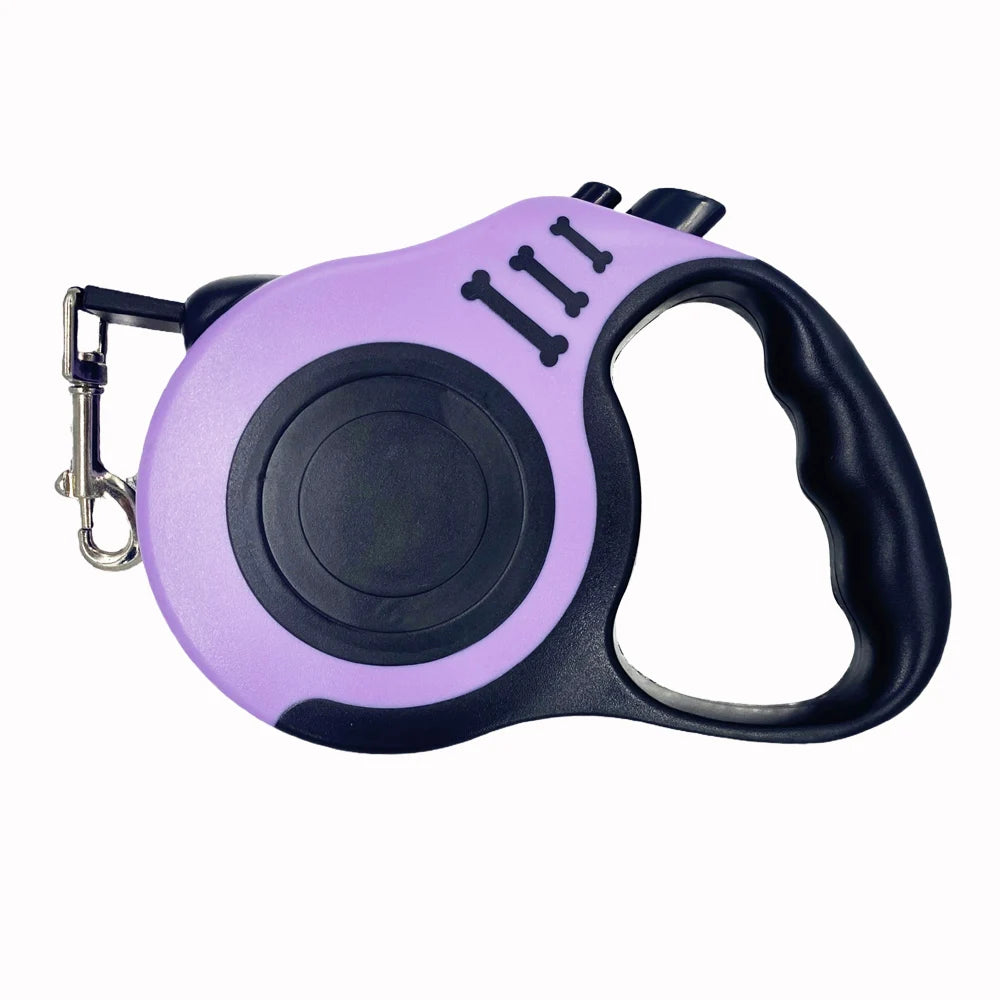 Retractable Dog Leash - 3M/5M Adjustable Walking & Hiking Traction Rope for Small and Large Dogs