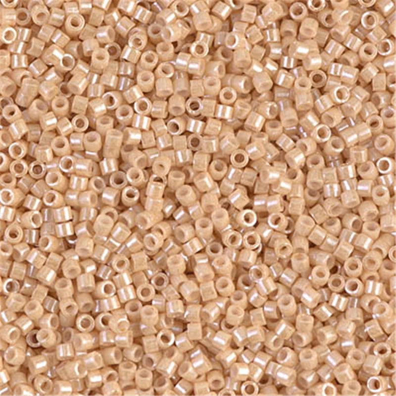 Miyuki Delica 11/0 Seed Beads - Glazed Luster Glass Beads for DIY Jewelry Making