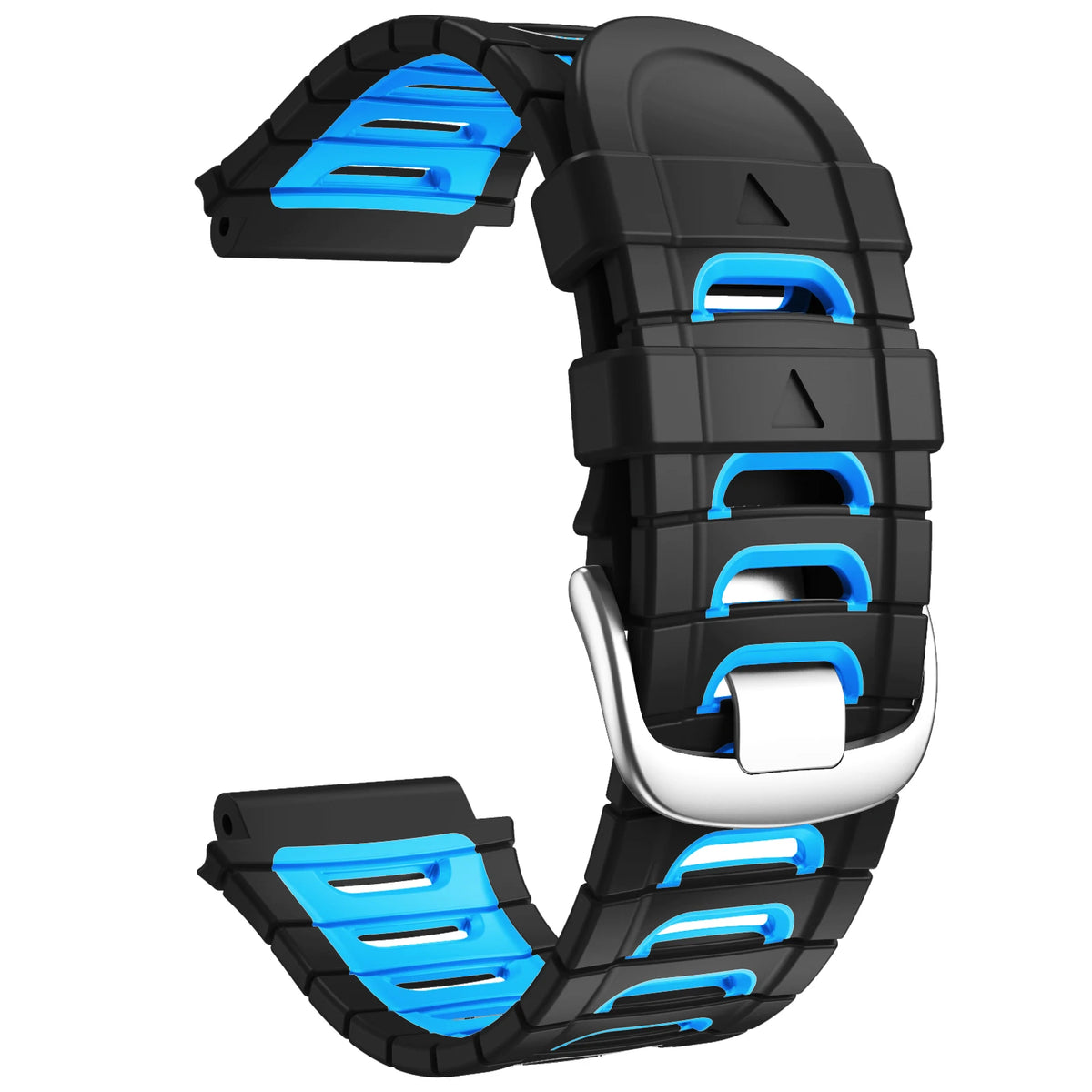 Garmin Forerunner 920XT Silicone Replacement Band - Soft Double-Color Rubber Sport Wrist Strap