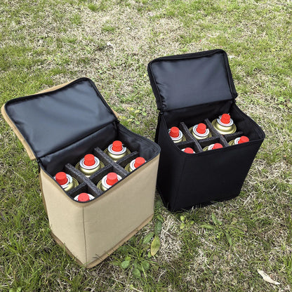 Portable Camping Gas Tank Storage Bag – Protective, Anti-Collision Fuel Cylinder Carrying Case for Outdoor Cooking