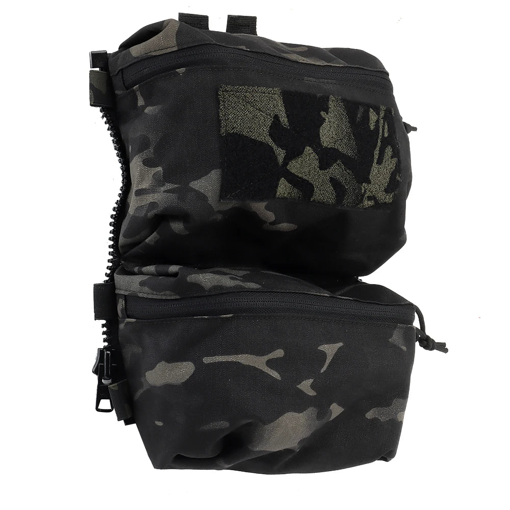 V5 FCPC Tactical Vest Backplate – Military Airsoft Hunting Plate Carrier with Sub-Package, Double Mag & Sundries Pouch