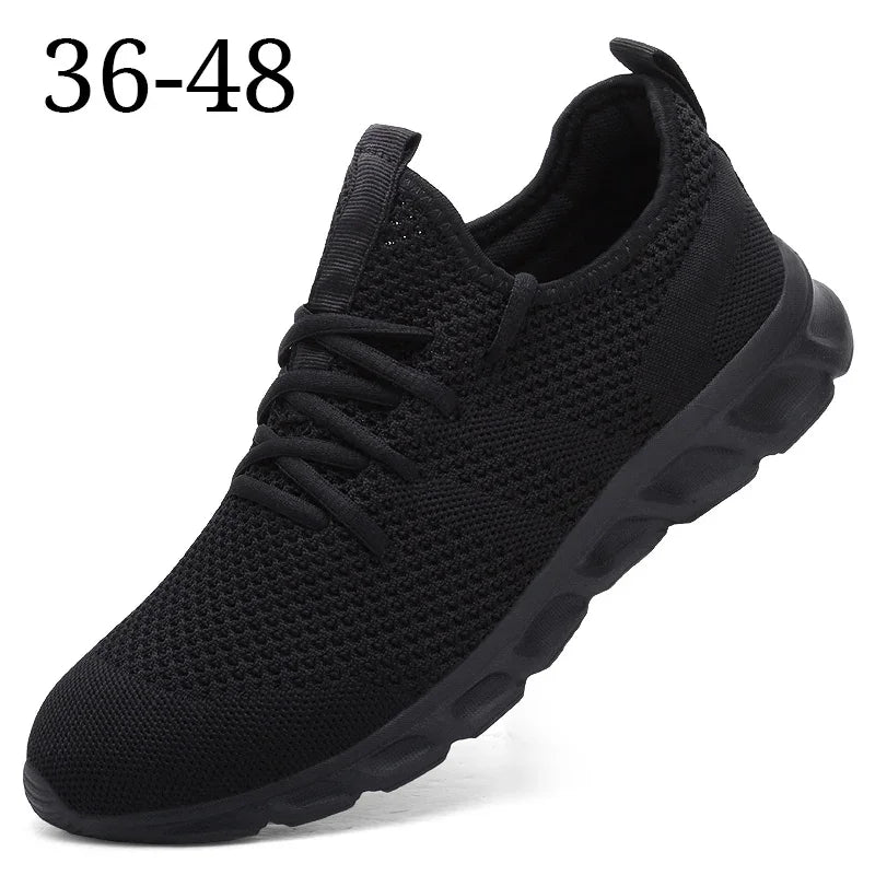Men's Light Running Shoes – Comfortable, Breathable, Anti-Skid & Wear-Resistant Sneakers for Jogging & Sports