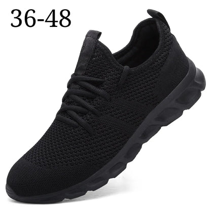 Men's Light Running Shoes – Comfortable, Breathable, Anti-Skid & Wear-Resistant Sneakers for Jogging & Sports