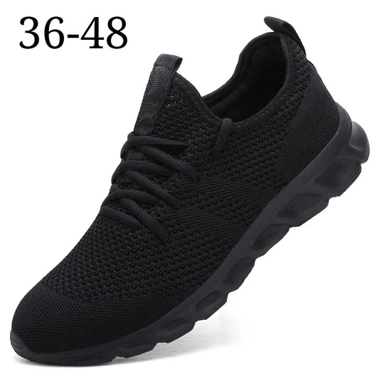 Men's Light Running Shoes – Comfortable, Breathable, Anti-Skid & Wear-Resistant Sneakers for Jogging & Sports