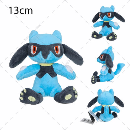 Cartoon Pokémon Plush Dolls – Cubone, Riolu, Geodude, Aerodactyl, Yveltal, Rattata & Duskull Stuffed Anime Toys for Birthday & Christmas Gifts