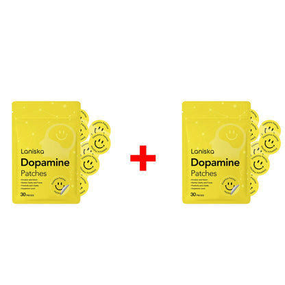 Dopamine Wellness Patches - Daily Comfort Patches for Focus, Stress Relief, Mood Balance & Vitality Support for Work and Study