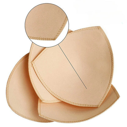 3 Pairs Removable Push-Up Bra Pads – Foam Inserts for Sports Bras, Bikinis & Underwear