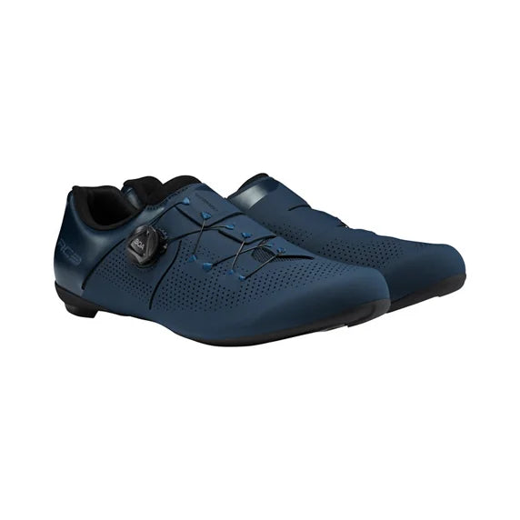 SHIMANO SH-RC302 Road Cycling Shoes - Glass Fiber Reinforced Nylon Self-Locking Bicycle Shoes