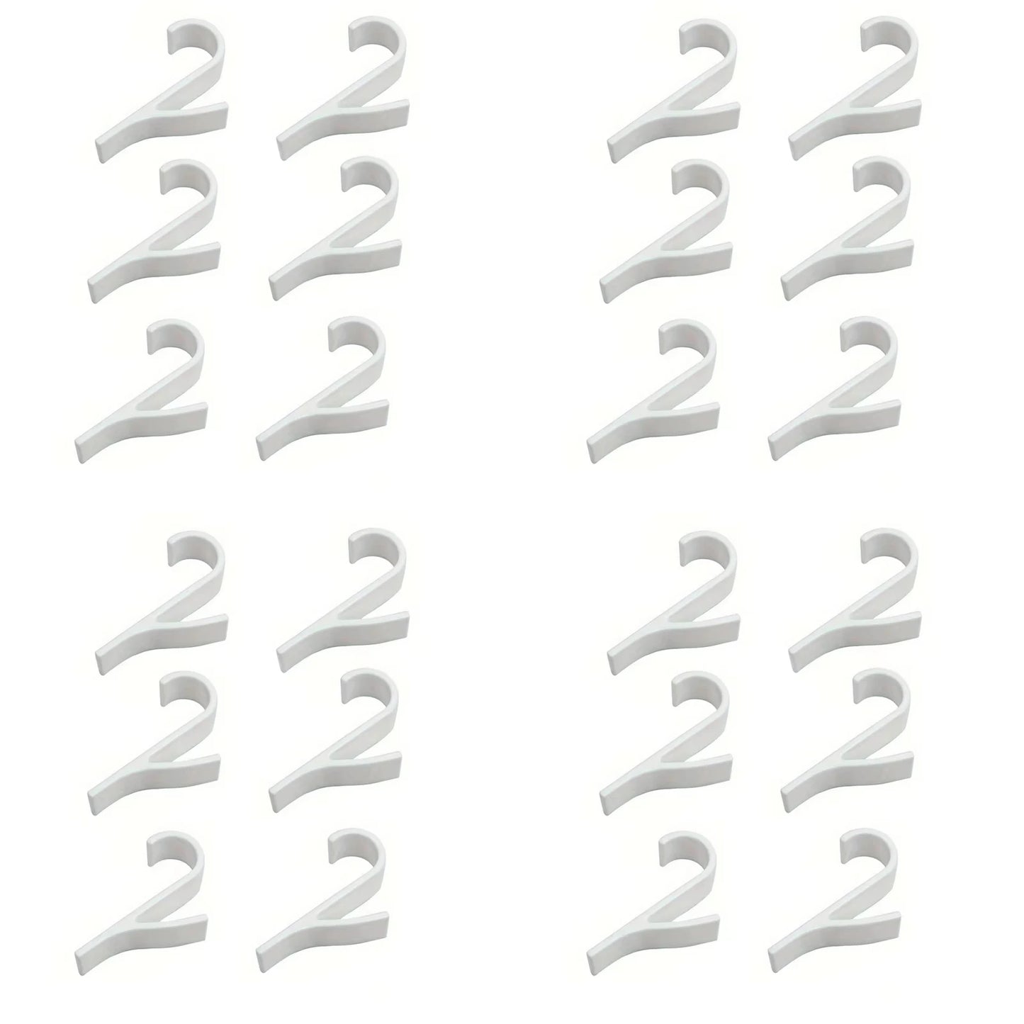 2-6PCS Heated Towel Radiator Hooks — Multi-Purpose Coat, Scarf & Clothes Hangers for Bathroom
