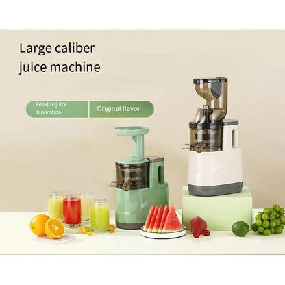 Houselin 7" Masticating Juicer — Cold Press Electric Juicer for Whole Fruits & Vegetables, High Yield