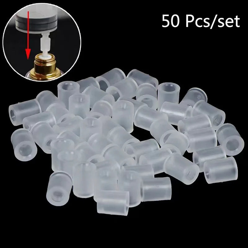 50PCS Perfume Dispenser Tools – Syringes with Special Needles, Adapters & Portable Converter Kit