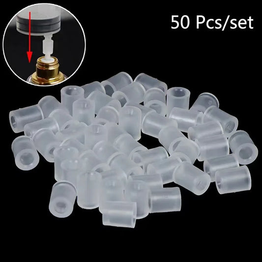 50PCS Perfume Dispenser Tools – Syringes with Special Needles, Adapters & Portable Converter Kit