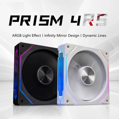 PRISM 4 RS ARGB Computer Case Fan - 120mm Quiet Cooling Fan, 12V, 800–1600RPM, High Airflow