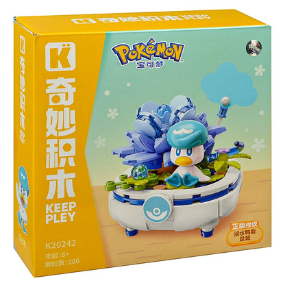 New Anime Pokémon DIY Building Block Toys – Pikachu, Sylveon, Togepi Cartoon Figures for Home Decoration