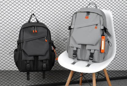 Luxury Men’s Backpack — High-Quality 15.6" Laptop Bag, Waterproof Travel & School Backpack, High-Capacity Fashion Bag
