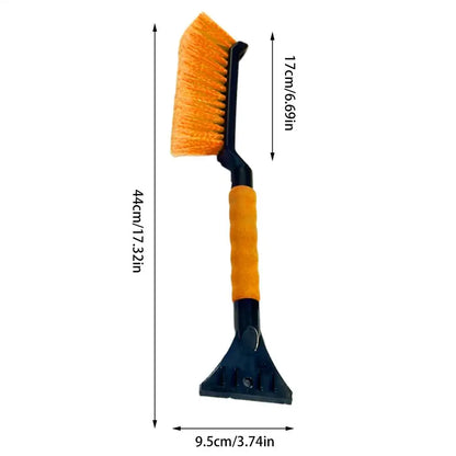 2-in-1 Car Snow Brush & Ice Scraper – Ergonomic Foam Grip for SUV & Car Windows