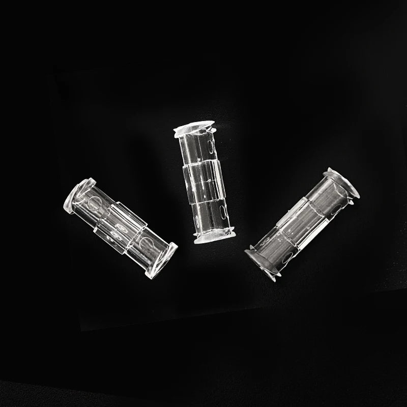10–1000PCS Luer Syringe Connectors — Sterile Female-to-Female Double Joint Coupler with Individual Packaging