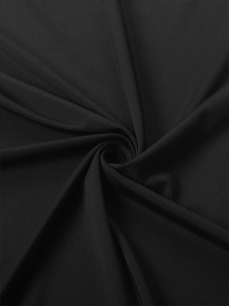 Summer Sexy Mini Dress for Women - Sleeveless, Backless Bodycon, Split Folded A-Line Dress, Party & Club Wear
