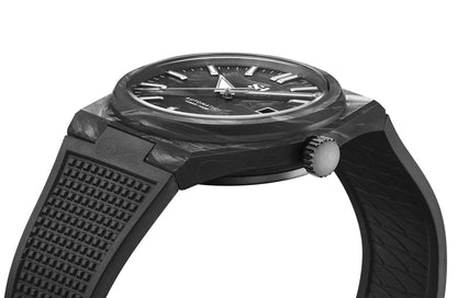 2024 New 40mm Carbon Automatic Diver Watch – Luxury PT5000 Movement, 100M Waterproof Men’s Watch