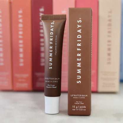 Summer Fridays Lip Balm - Moisturizing Glossy Lip Oil with Vanilla Pink Sugar & Guava Shine