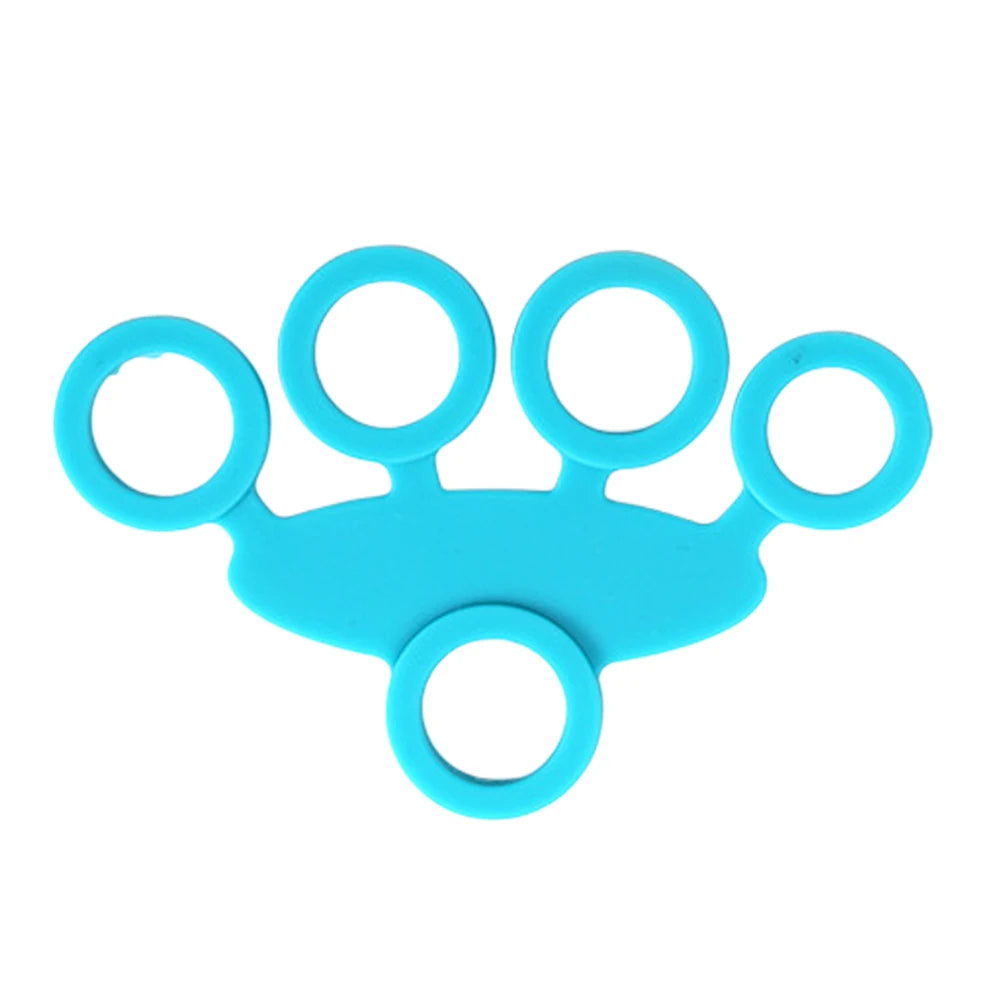 3-in-1 Silicone Finger Strengthener – Elastic Hand Grip Trainer & Guitar Finger Exerciser for Hand Therapy