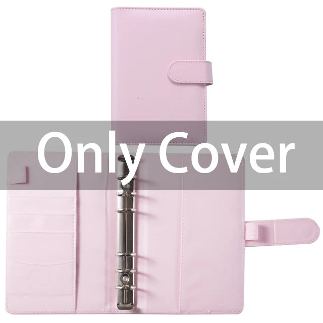 A6 PU Leather Budget Binder Set – Cash Envelopes System, Pockets, Money Organizer, Bill Saving Accessories
