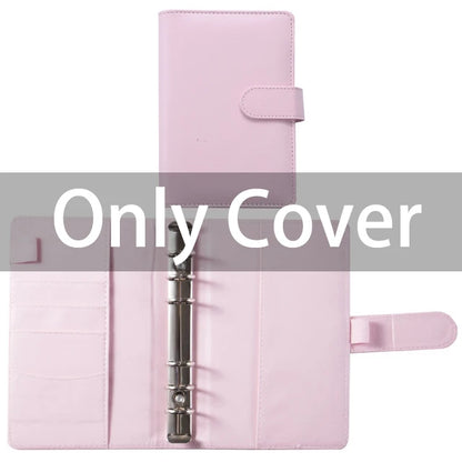A6 PU Leather Budget Binder Set – Cash Envelopes System, Pockets, Money Organizer, Bill Saving Accessories