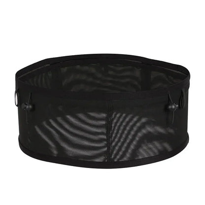 Large Capacity Sports Fanny Pack — Multi-Functional Running, Cycling & Hiking Bag with Elastic Mesh for Phone & Water Bottle