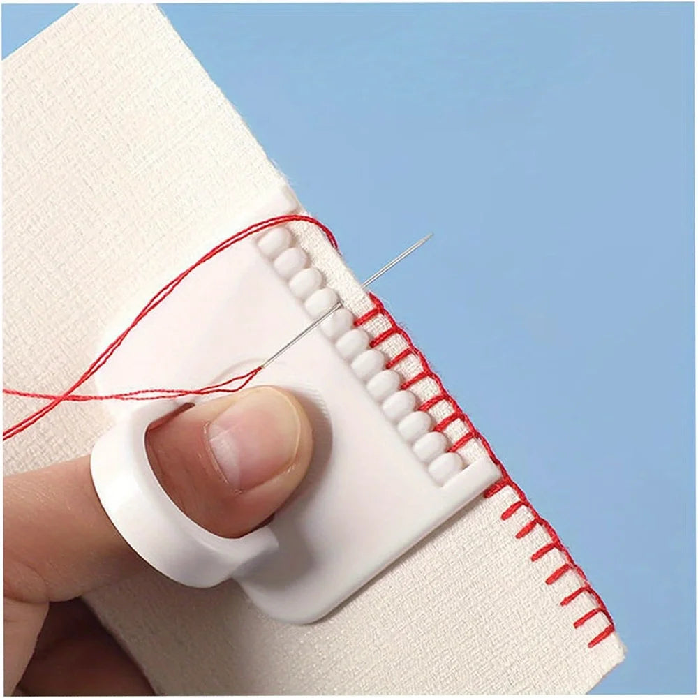 2-Piece Sewing Guide Template Kit – 3mm Stitch Spacing Tool for Precision Fabric Sewing, Embroidery & Leathercraft