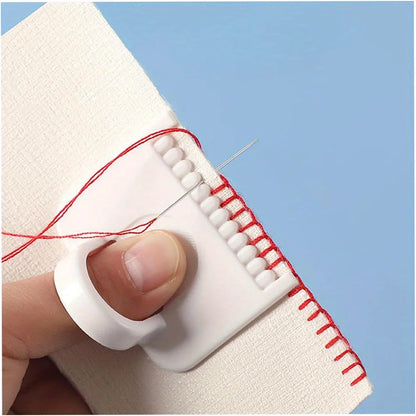 2-Piece Sewing Guide Template Kit – 3mm Stitch Spacing Tool for Precision Fabric Sewing, Embroidery & Leathercraft