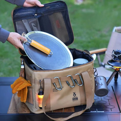 42L Large Outdoor Camping & Picnic Storage Box – Tactical Gear, Cookware & Equipment Organizer