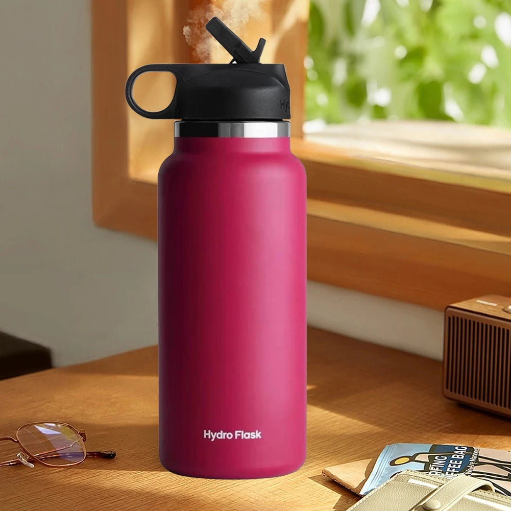 40oz Insulated Water Bottle – Stainless Steel Vacuum Flask, Keeps Drinks Hot & Cold, Flex Cap