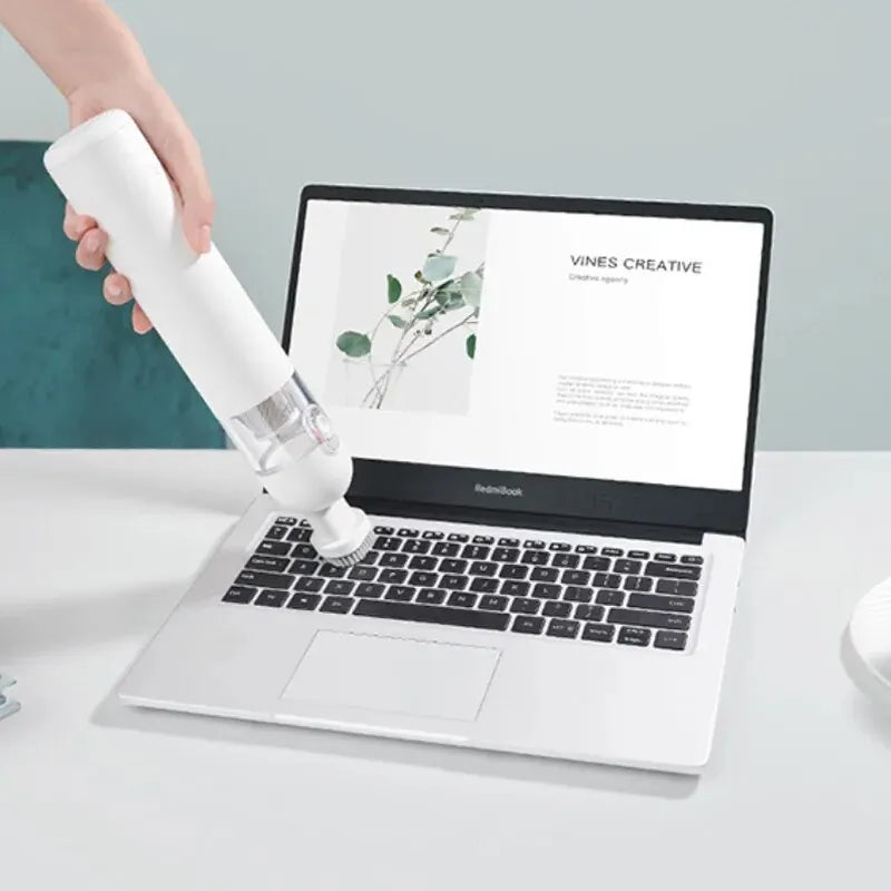 XIAOMI MIJIA Portable Handheld Vacuum Cleaner - 13000PA Cyclone Suction for Home & Car - Mini Wireless Dust Catcher Collector