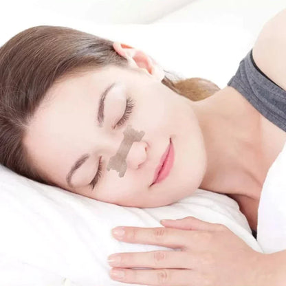20/50/100pcs Nasal Breathing Strips — Anti-Snoring Sleep Aid for Easier, Healthier Breathing