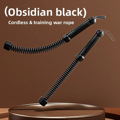 2PCS Cordless Battle Rope — Multifunctional Home Gym Training System for Full-Body Strength & Arm Workout, Unisex