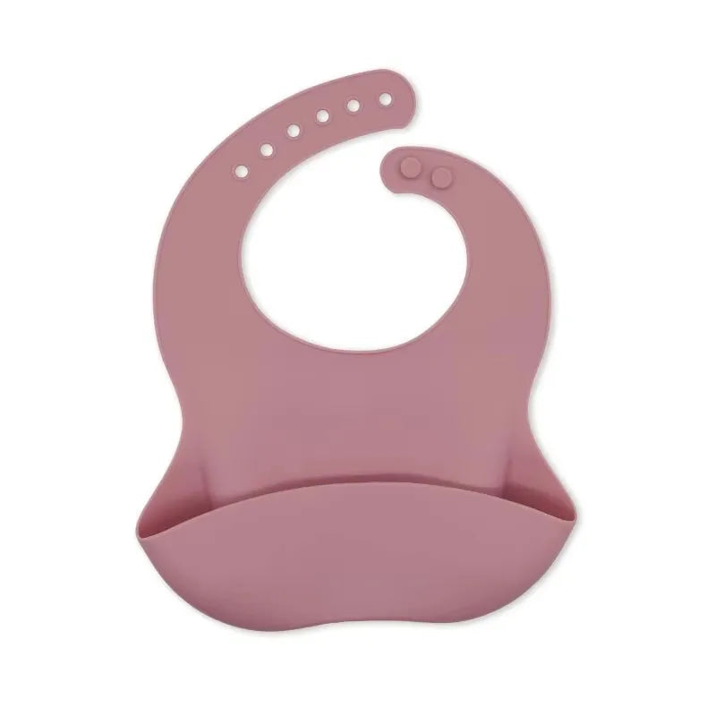 3D Waterproof Baby Bib – Cute Cartoon Animal Print, Adjustable Soft Silicone Feeding Bib for Boys & Girls