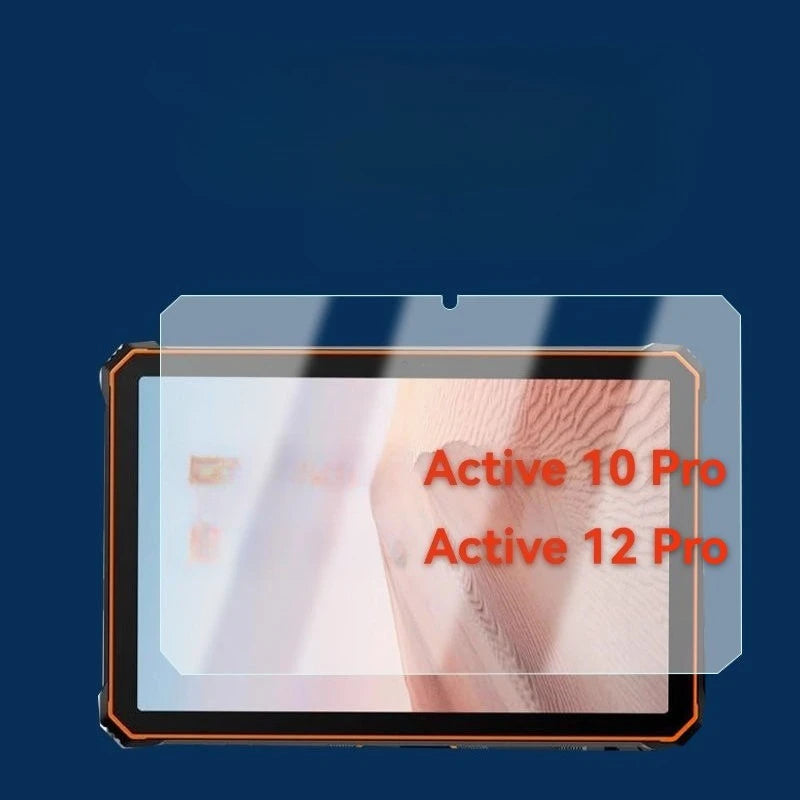 Blackview Active 10 Pro & Active 12 Pro Tempered Glass Screen Protector - HD Full Cover Protective Film for Rugged Tablets