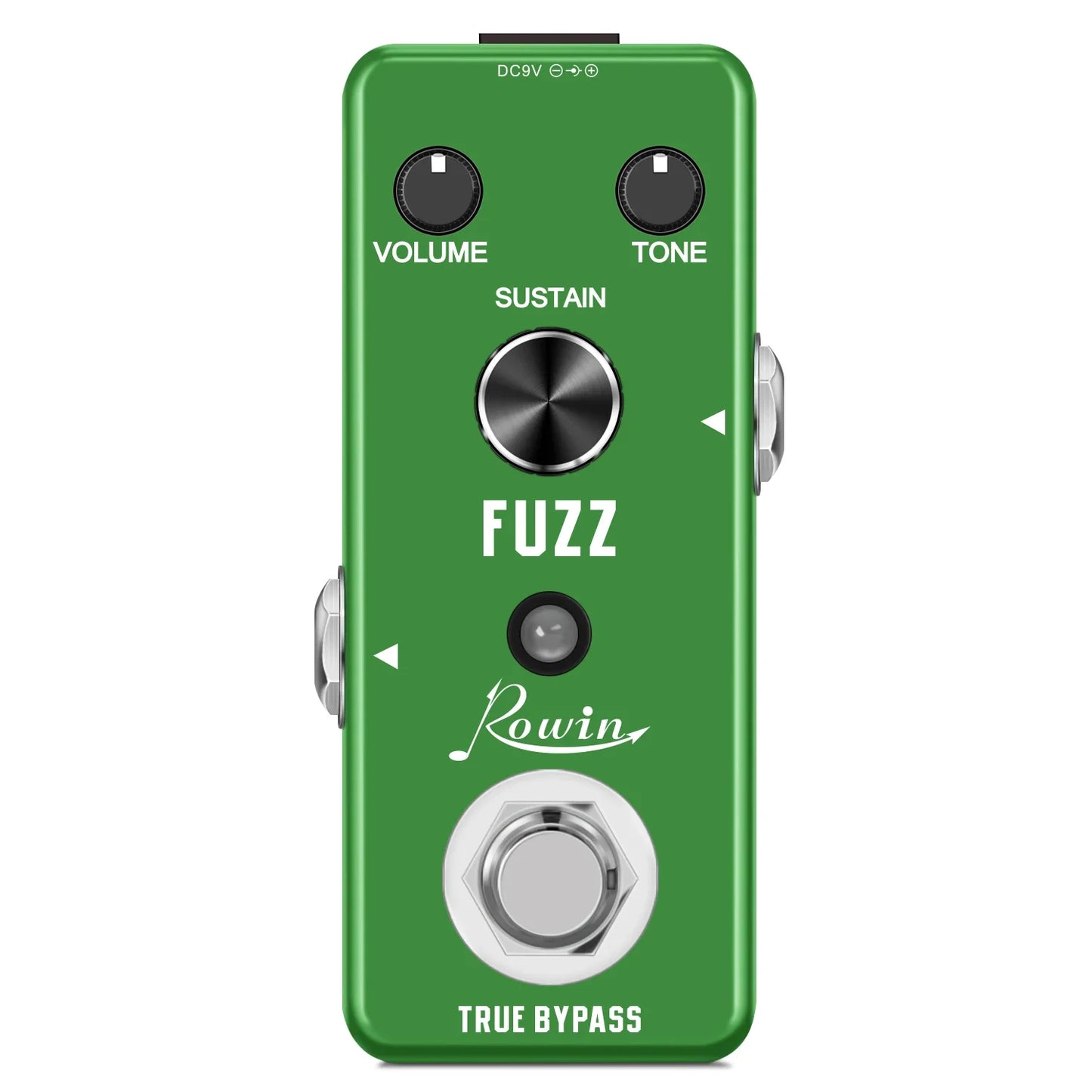 Rowin Guitar Effects Pedal – Noise Gate, Delay, Chorus, Vibrato, Phaser, Flanger, Booster, EQ, Fuzz, Metal, Distortion, and Blues Drive