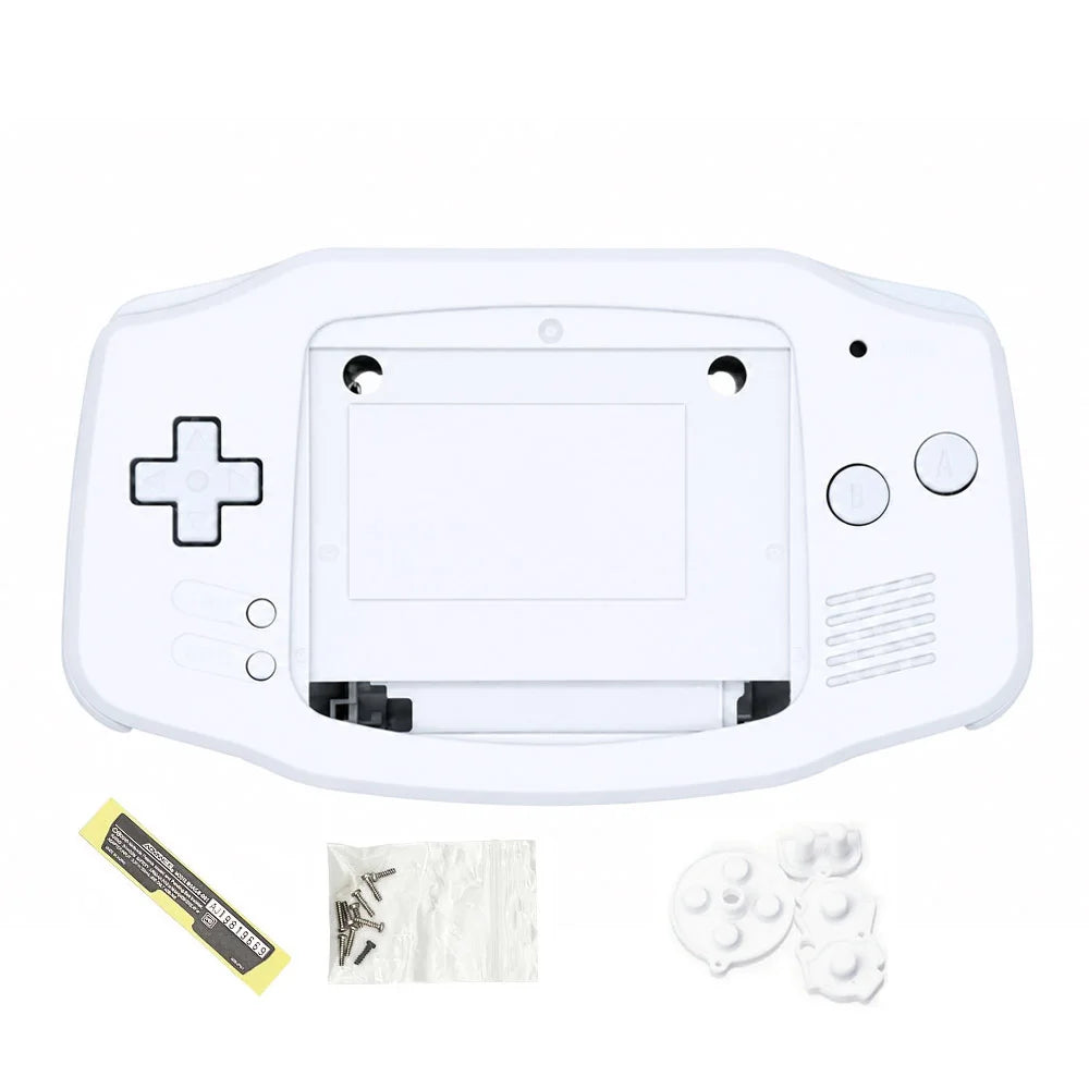 AGB IPS MAX Housing Shell Kit - Replacement Case with Buttons & Rubber Pads for 3.2-Inch GBA IPS MAX LCD