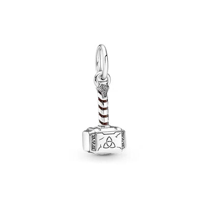 Fall New 925 Silver Plated MINISO Marvel Star Wars Rescuers Pendant Charm – Fits Original Pandora Bracelet, DIY Jewelry for Women