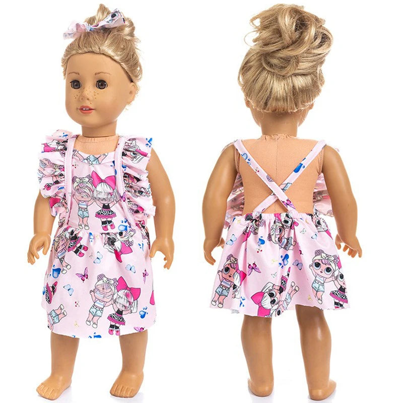 18" American Doll Clothes Set — Jacket and Pants Outfit for Baby Dolls