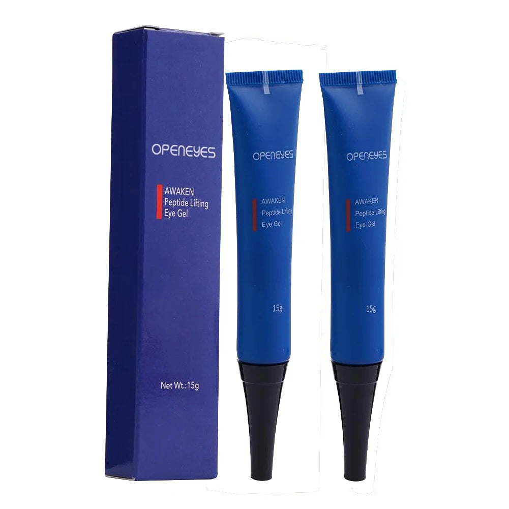 Peptide Lifting Eye Gel - Firming Moisturizing Eye Cream for Dark Circles, Puffiness & Wrinkle Care (1/2/3PCS)