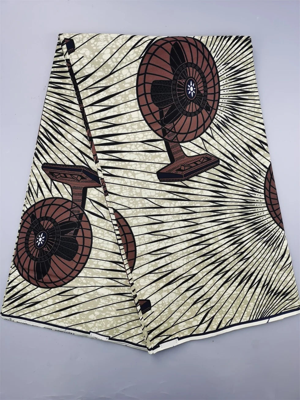 2025 African Wax Fabric - High Quality Cotton Nigerian Ankara Batik Print Material for Sewing & Dresses