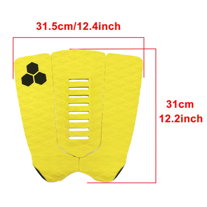 Non-Slip EVA Surfboard Deck Pads – Traction Pads for Wakeboard, Longboard, SUP, Skimboard & Kiteboard