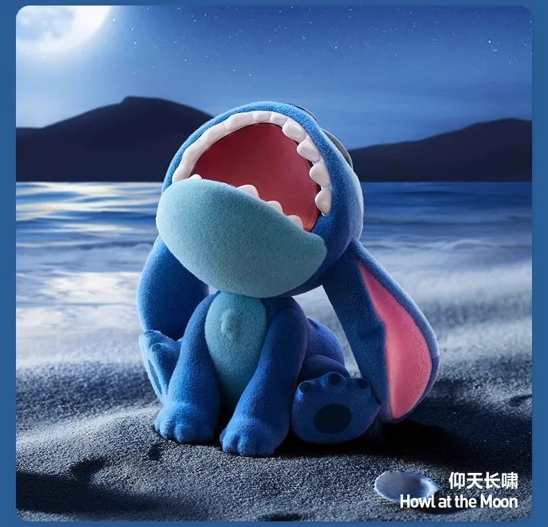 Original Pop Mart Stitch Little Emotion Series Blind Box – Stitch & Lilo Anime Figure, Mystery Box Collectible, Trendy Room Decor & Gift