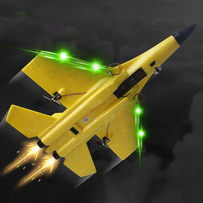 RC SU-35 Foam Fighter Jet – 2.4G Remote Control Glider Airplane Toy for Kids & Boys